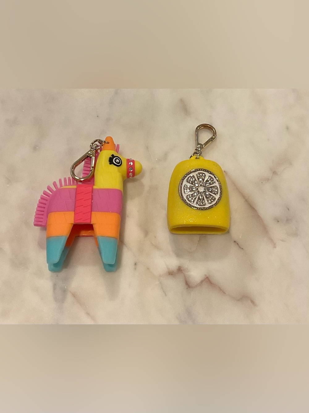 Piñata & Lemon Bath & Body Works Sanitizer Holders